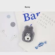 【U】Romane －Brunch Brother AirPods 1/2代毛絨收納袋 兔兔(灰)