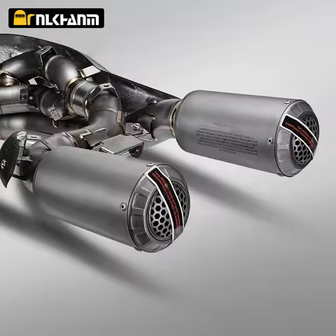 Ducati V4 V4S Motorcycle Exhaust AK Titanium Alloy System Modification for Panigale V4 V4S 2025- Str
