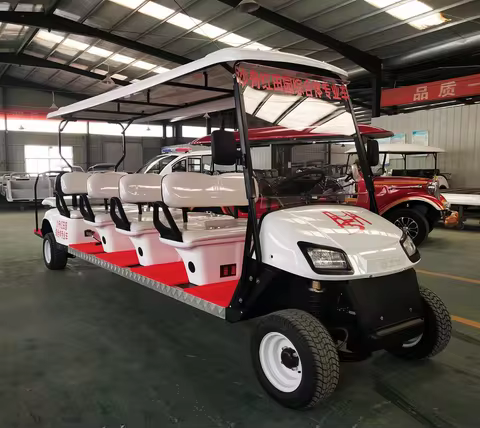 China New 72V 5KW 4 Seater Electric Golf Cart Street Legal 4x4 Hunting Buggy Car with CE Certificati