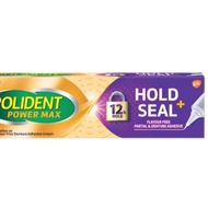 ครีมติดฟันปลอม POLIDENT MAX HOLD SEAL 40G ติดนาน 12 ชั่วโมง ยาสีฟัน  คราบเหลือง