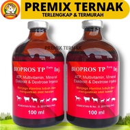 BIOPROS TP FORTE inj 100ml - ATP Vitamin Mineral Penguat Otot Murah