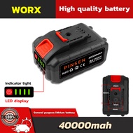 จอแสดงผลแบตเตอรี่ 40000MAH🔋 พร้อมแบตเตอรี่🔋เหมาะสําหรับเลื่อยไฟฟ้าสว่านไฟฟ้าเครื่องตัดหญ้าไฟฟ้า Maki