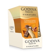 Chocolate Bars ngon ƞhất thế giới GODIVA Signature : Almond & Honey Milk Chocolate 90g