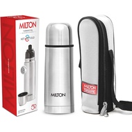 Milton Thermosteel 350ml 500ml 1000ml Flask with carry pouch Thermal Flask Bottle