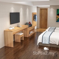 B & B Full Set Furniture Hotel Luggage Computer Desk Hotel Apartment Cabinet TV Cabinet Single Apart