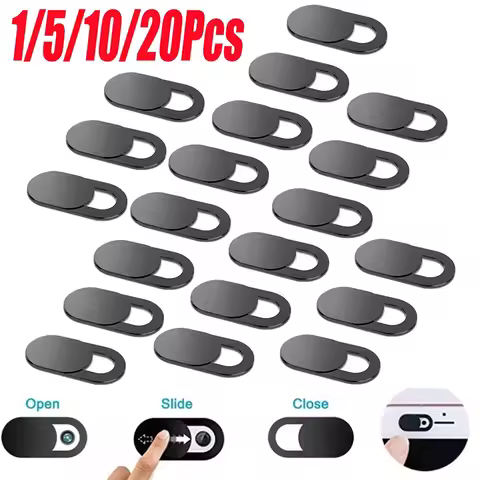 1/5/10/20Pcs Laptop Webcam Cover Webcam Universal Phone Antispy Camera Cover For iPad Web PC Macbook