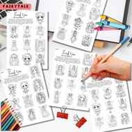 Fairytale | Coloring Page | 50 pages 120gsm paper | 80gsm | A5 size