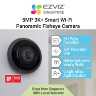 EZVIZ E4P 3K⁺ (6MP) Smart Wi-Fi Panoramic Fisheye Camera