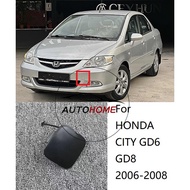 Front Bumper Towing Hook Cover For HONDA CITY GD6 GD8 2006 2007 2008 towing cover