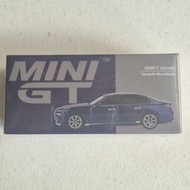 Mini GT BMW i7 xDrive60 Tanzanite Blue Metallic