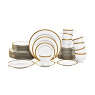 NORITAKE Charlotta 60 Piece Dinnerware Set, Service for 12