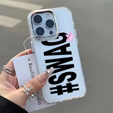 Clmj Korean SWAG Phone Case for Xiaomi Mi 15 14T 14 12T 11T 11 Lite Poco M7 X7 X6 F5 F6 X5 X4 GT Pro