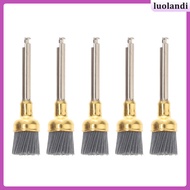 5Pcs Prophylaxis Polisher Brushes Dental Care Aluminum Oxide for Polishing Use