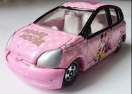 Tomica Toyota Vitz Minnie Mouse 玩具車