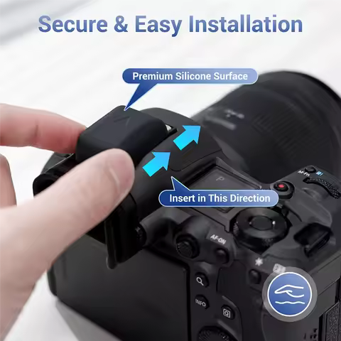 New!!Canon Shoe Cover ER-SC3 Camera Shoe Cover For Canon EOS R8 R50 R10 R6 Mark II R5 Mark II R7 R3 