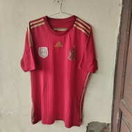 Ads Spain 2010 FIFA Champions Soccer Jersey - Maroon/Gold Original