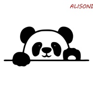 ALISOND1 Peeking Panda Car Stickers, Occlusion Scratch Universal Car 3D Panda Stickers, Reflective Sticker Cute Waterproof Creative Simulation Panda Cars Decal Car Accessories
