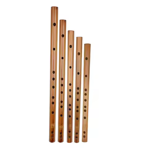 Unique Birthday Gift ,Indian Wooden Bamboo Flute ,Musical Instrument Recorder ,Traditional Bansuri ,