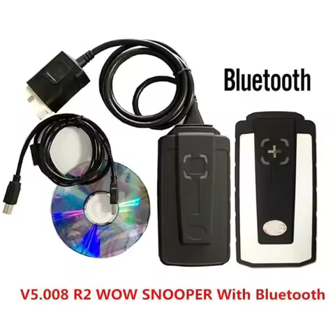 Wow Snooper DS150E V5 008 Multi Language OBD2 Scanner Bluetooth Diagnostic Tool TCS CDP Keygen for C
