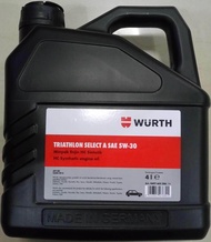 Wurth Semi Synthetic 5W30 Engine Oil 4L