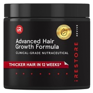 iRestore Advanced Hair Growth Supplement for Women with Lustriva | Hair Vitamins for Faster Hair Reg