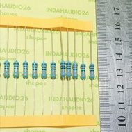 Taiwan 3K3 1/2W 1% metal film thick feet copper resistor 3.3 kilo ohm 1/2w 1 percent half watt 1per2