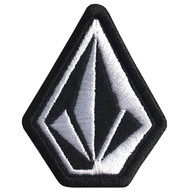 Embroidered Patch Arm (VOLCOM_LOGO) /Size 6*4.5cm Black And White Embroidery Background High Quality