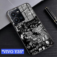 Softcase Glass Kaca VIVO Y35 - Casing hp VIVO Y35 [ S70 ].