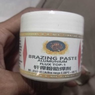Maries Top 1 Aluminum Welding paste NO A1z1447 50ml 50 gram/ - White, LOW TEMPERATURE, fluxs Easy to