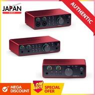 Focusrite Scarlett Solo | 2i2 | 4i4 Studio 4th generation USB audio interface bundle for songwriters