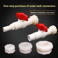 Water Tank Joint Water Tower Live Interface Bucket Fish Tank Inner Outer Wire ABS Plastic Pipe Fitti