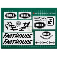 sticker cutting - stiker bell fasthouse full set stiker helm cross/full face/halfface