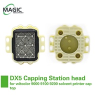 NEW 2PCS printer capping station for DX5/DX7 printhead for witcolor 9000 9100 9200 solvent printer c