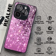 Case REALME C51Y C21Y C15 C12 C33 C35 C20 C40 C67 C25 C25S NARZO 30A 20 Glossy Motif GLITTER Casing 