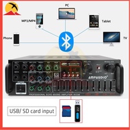 Amplifier Karaoke AmpAudio Karaoke Amplifier Bluetooth Stereo Amplifier Wireless Audio AV33E