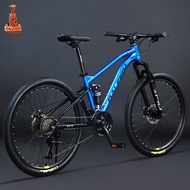 包邮 Raleigh 26inch 29inch Soft Tail Mountain Bike MTB Downhill Mountain Bicycle Double Damping Bike Gravel Cross Country