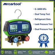 MRCARTOOL HVAC Vacuum Pressure Temperature Tester  L302 Digital Manifold Gauge Meter / Leakage Test Refrigeration  Air Conditioner