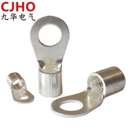 Connector Copper Nose O-Shaped Wire Ear Bare End Brass OT Crimping Wire Head Cold Pressing Round Con