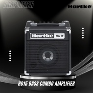 HARTKE HD15 BASS GUITAR AMPLIFIER 15 WATT (HARTKE/ HD15/ BASS AMP/ ZOSO MUSIC)