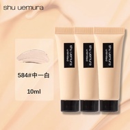 植村秀（shu uemura）小方瓶持妆粉底液584#中一白10ml*3 中小样，介意慎拍 提亮肤色