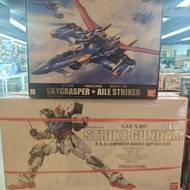 (黃埔聚寶坊B1b號舖門市現貨) Bandai PERFECT GRADE PG 1/60 SEED GAT-X105 STRIKE GUNDAM + PG FX550 AQM/E-X01 SKYGR