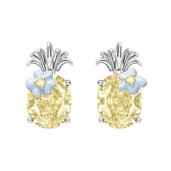 [With Box] HEFANG HEFANG Pineapple Ice Earrings ins Style Niche Design Classy Earrings Earrings Earr