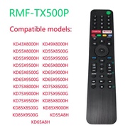 New Sony RMF-TX500P with Voice Control Netflix Google Play use for SONY 4K UHD Android Bravia TVcompatible TV model KD43X8000H KD49X8000H KD55X8000H KD55X8500G   KD55X9000H KD55X95