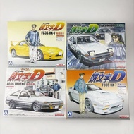 Aoshima Headlines D Fujimura Torai Toyota AE86 Mazda RX-7 Model 1/32 ของเล่นโมเดลสำหรับผู้ใหญ่และวัย