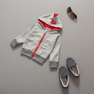 Hoodie Jackets Boys Distro Bandung Guys Fleece Material Ages 4275WP Dinosaur / Dinosaur Models