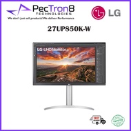 LG 27UP850K-W 27" UHD 4K IPS Display Monitor | HDR10 | USB Type-C Port™
