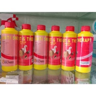 6botol Anti snot&therapy 200ml minuman ubat pilek ayam/itik/burung unggas (200ml×6btl)