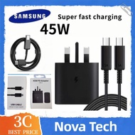 Genuine Samsung 45W Travel Adapter Super Fast Charging For Galaxy S25 Ultra S24+ S23 S22 S21 S20 Not
