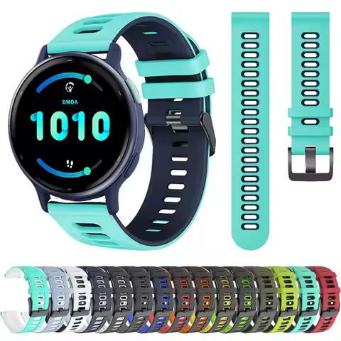 20mm 22mm Sports Strap For Garmin Venu 3 Band Watch Band Replacement Silicone Bracelet For Garmin Fo