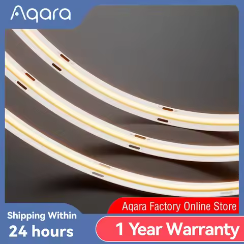 Aqara COB Light Strip T1 Single Color Temperature 10m LED Ambient Light For Living Room Ceiling Cabi